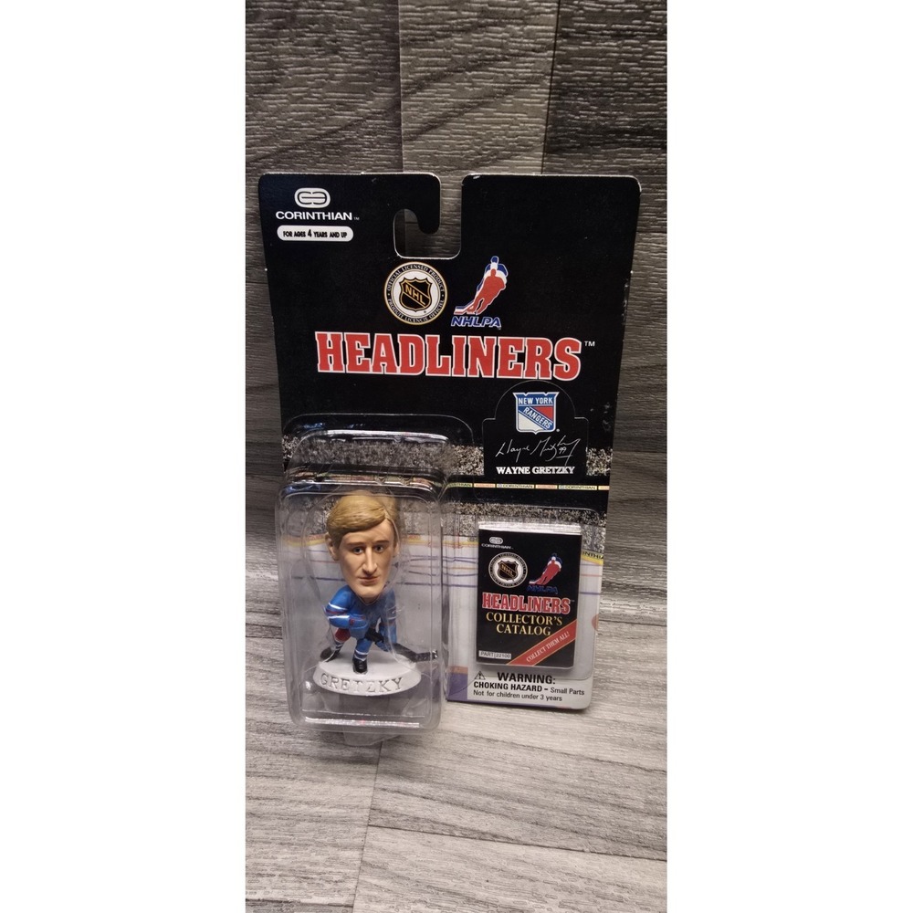 1997 NHL Corinthian Headliners Wayne Gretzky New York Rangers Figure
